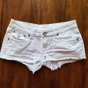 LA IDOL USA White Shorts